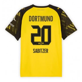 Herren Fußballbekleidung Borussia Dortmund Marcel Sabitzer #20 Heimtrikot 2025-26 Kurzarm